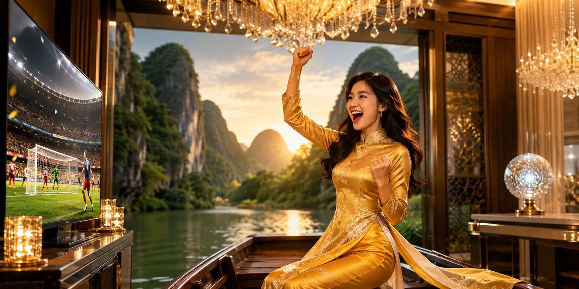 Phụ nữ Ninh Bình trong trang phục áo dài trải nghiệm cá cược trực tuyến