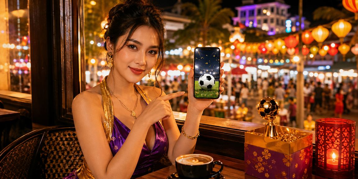 Người dùng Phú Quốc cập nhật ứng dụng cá cược bóng đá bên ly cà phê